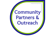 Logo for Community Partners & Outreach Interest Group Meeting Logo for Community Partners & Outreach Interest Group Meeting